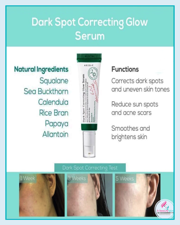 AXIS Y  Dark Spot Correcting Glow Serum  50ml