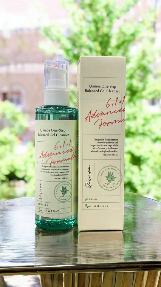 AXIS Y  Quinoa One Step Balanced Gel Cleanser  180ml
