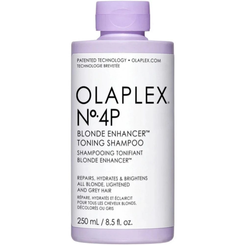 OLAPLEX N°4P BLONDE ENHANCER SHAMPOOING DÉJAUNISSANT 250ML