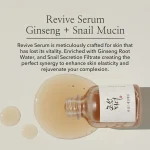 BEAUTY OF JOSEON  Revive Serum Ginseng + Snail Mucin  30ml