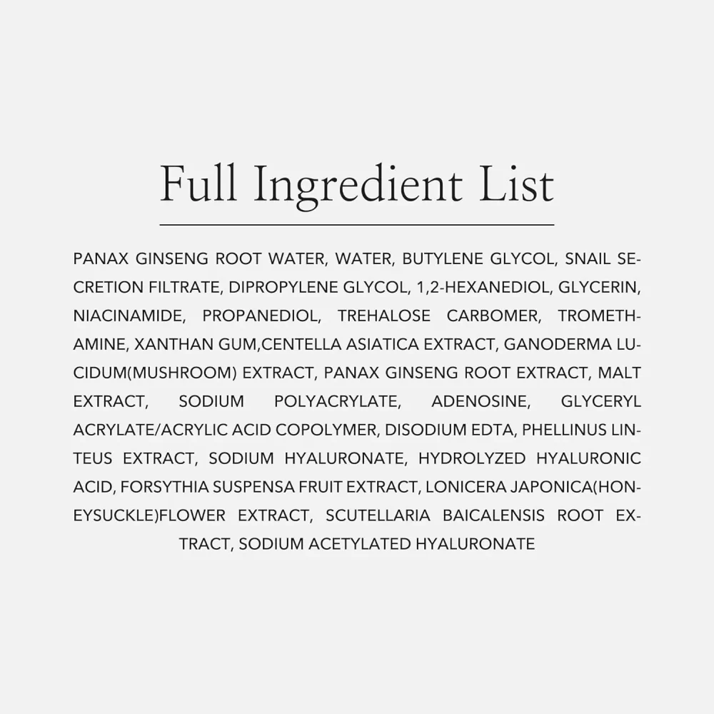 BEAUTY OF JOSEON  Revive Serum Ginseng + Snail Mucin  30ml