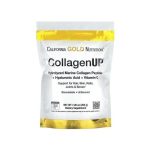 California Gold Nutrition, Collagen UP, Peptides de collagène marin hydrolysé à l'acide hyaluronique et à la vitamine C, Non aromatisés, 206 g