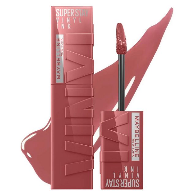 MAYBELLINE SUPERSTAY VINYL INK GLOSS 35 CHEEKY color 10