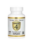 CALIFORNIA GOLD NUTRITION | IMMUNE 4 IMMUNE SUPPORT SYSTEM  60 CAPSULES
