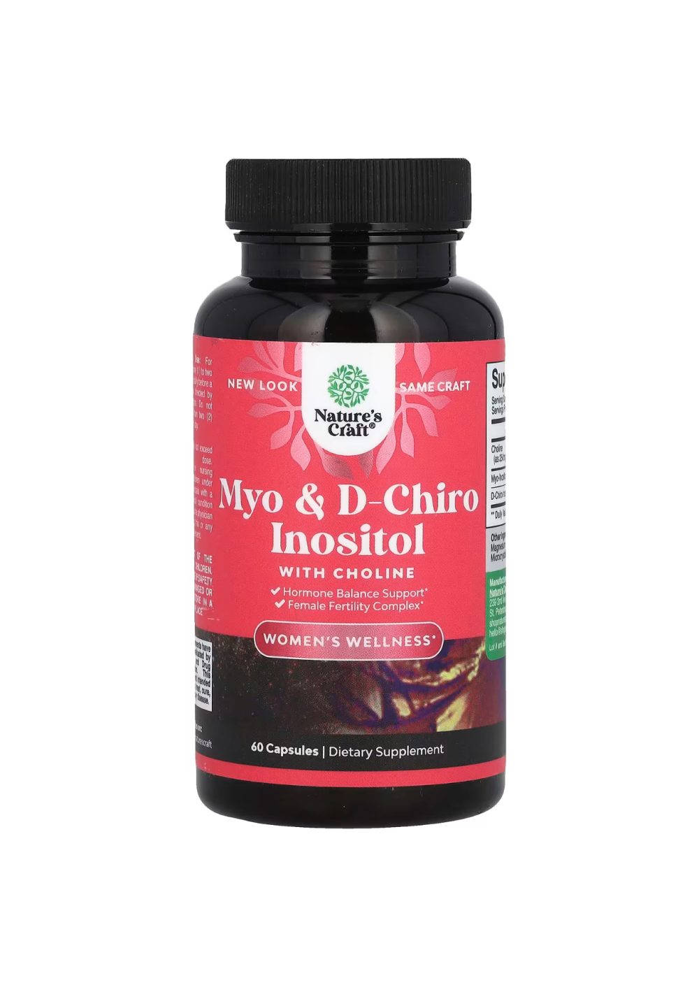 NATURE’S CRAFT Myo & D-Chiro Inositol women’s wellness* 60 capsules