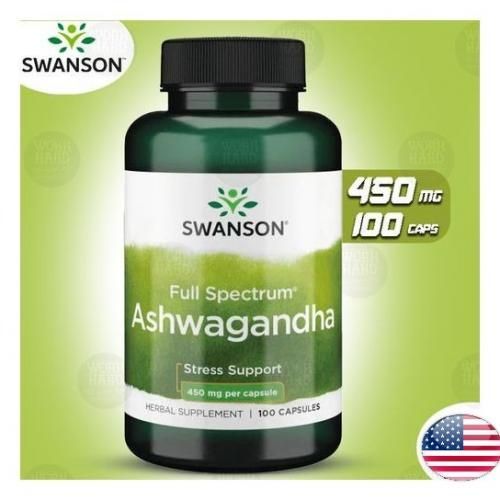 Swanson, Ashwagandha, 450 mg, 100 capsules