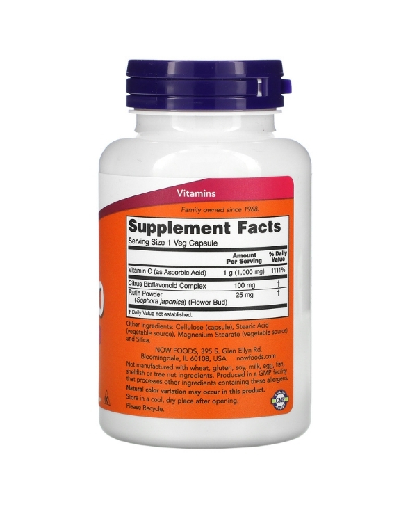 Now Foods  Vitamine C 1000, 100 Tablets