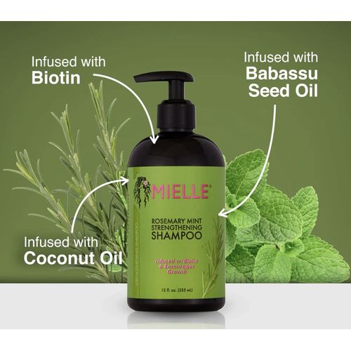 MIELLE ROSEMARY MINT SHAMPOOING 355 ML