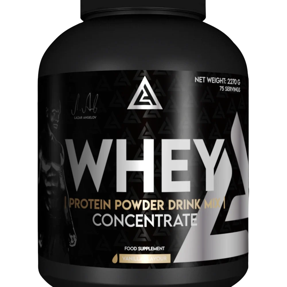 Lazar Angelov Whey Protein VANILLA FLAVOURED2.27kg