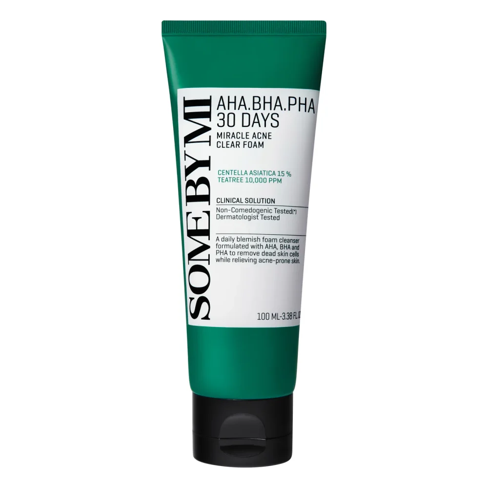 SOME BY MI AHA BHA PHA 30 DAYS MIRACLE ACNE CLEAR FOAM  100ml
