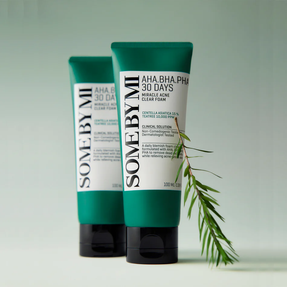 SOME BY MI AHA BHA PHA 30 DAYS MIRACLE ACNE CLEAR FOAM  100ml