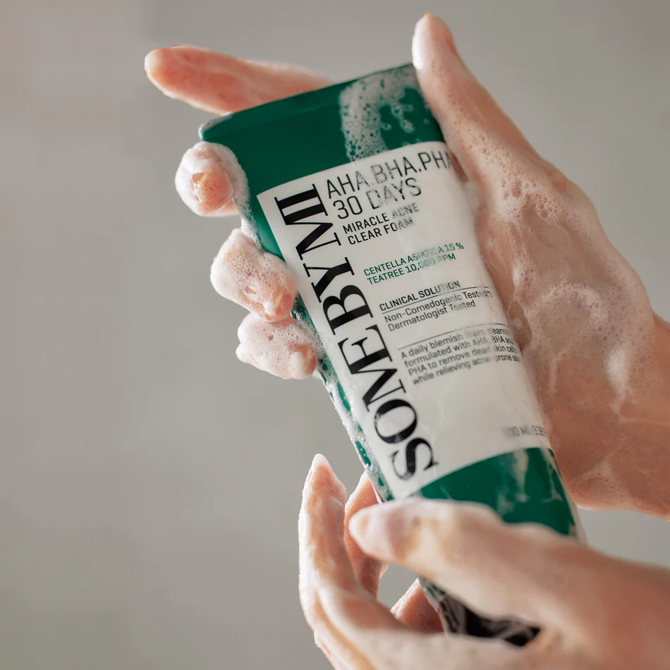SOME BY MI AHA BHA PHA 30 DAYS MIRACLE ACNE CLEAR FOAM  100ml