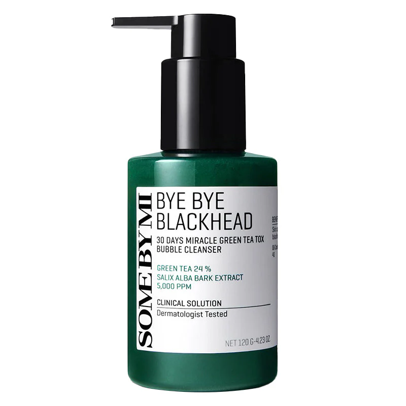 SOME BY MI  Bye Bye Blackhead 30 Days Miracle Green Tea Tox Mousse Exfoliante  120g