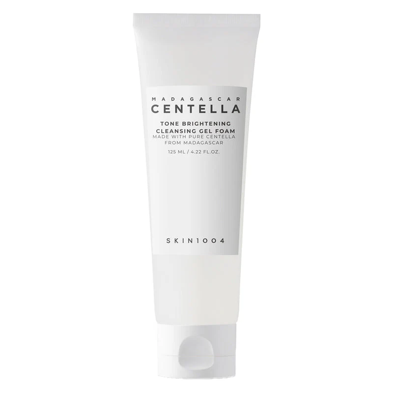 skin 1004 madagascar centella tone brightening cleansing gel foam 125ml