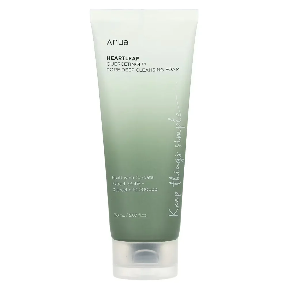 ANUA Heartleaf Quercetinol Pore Deep Cleansing Foam 150ml ANUA Heartleaf Quercetinol Pore Deep Cleansing Foam 150ml