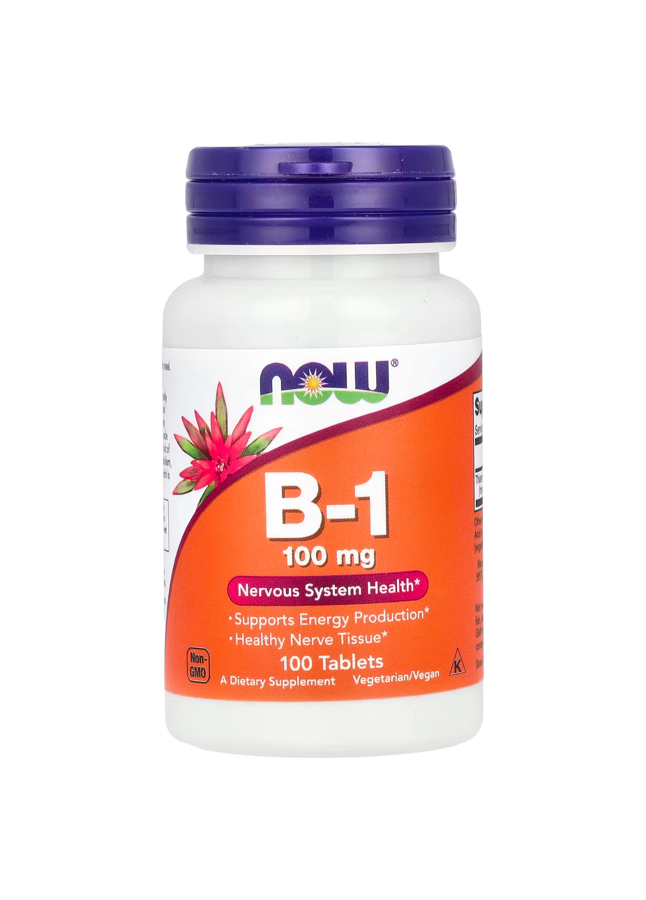 Vitamine B-100 Now Foods 100 Capsules - Complexe Vitaminé B, Neuf Sous Blister