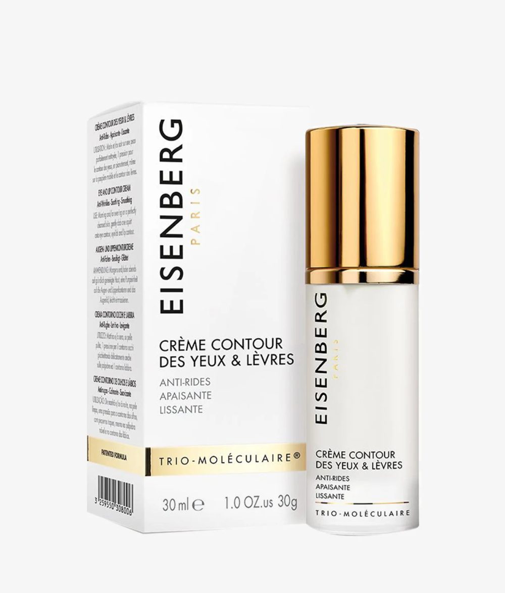 Eisenberg paris crème contour des yeux & lèvres anti rides apaisante lissante trio moléculaire 30ml