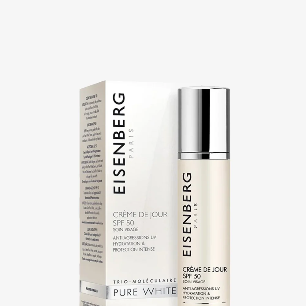 EISENBERG PARIS Crème de jour spf 50 soin visage PA+++ 50ml