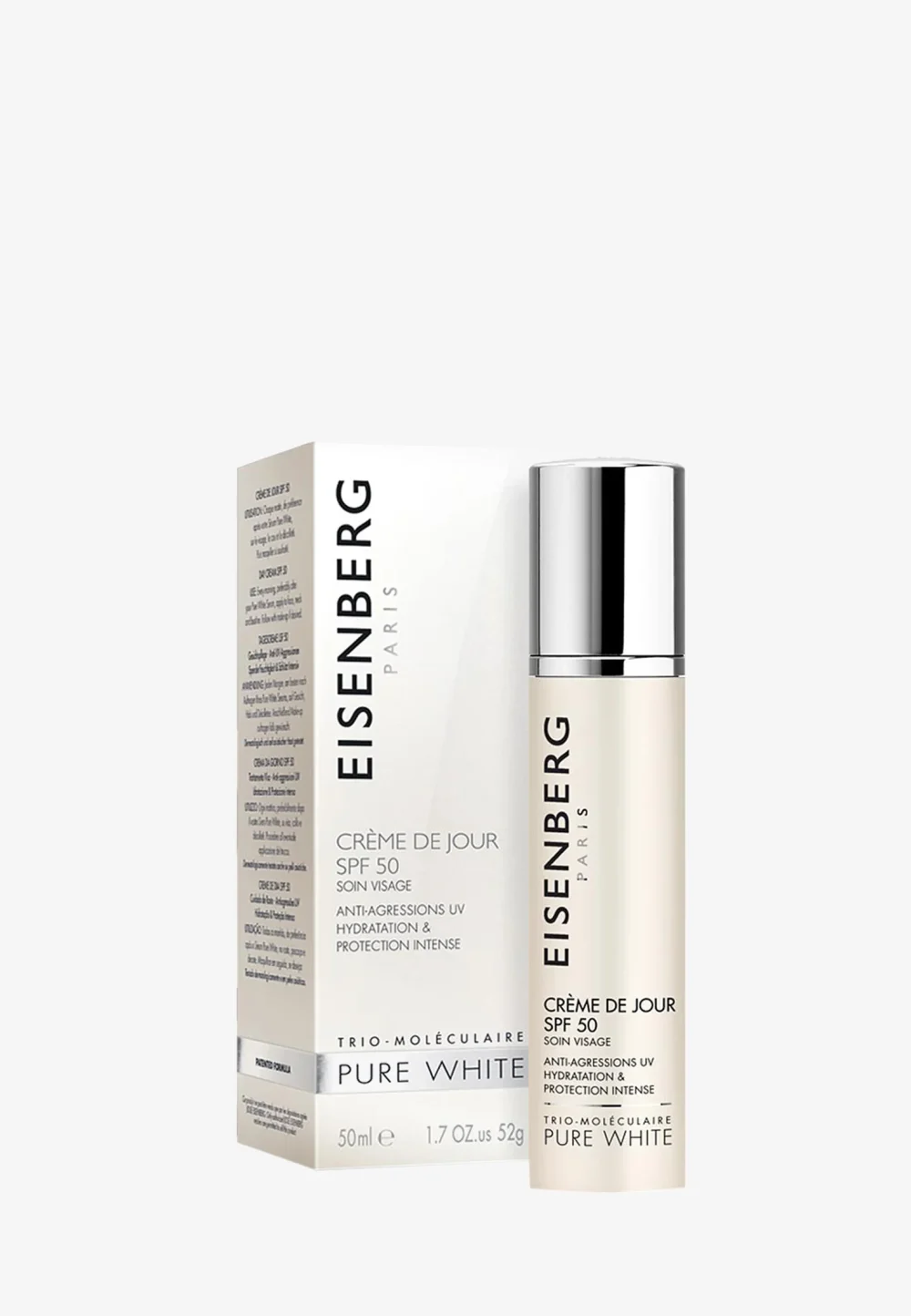 EISENBERG PARIS Crème de jour spf 50 soin visage PA+++ 50ml