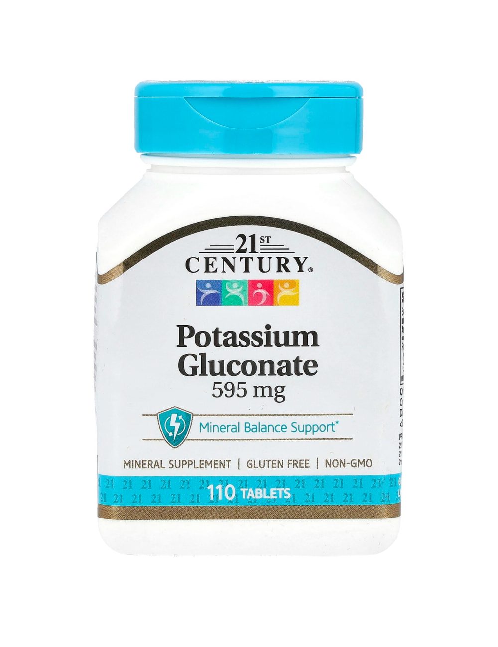 21 st century potassium gluconate 595 mg 110 tablets
