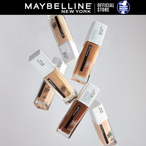 MAYBELLINE SUPERSTAY 30H – FOND DE TEINT MAT LONGUE TENUE ET HAUTE COUVRANTE 30ml /21/30/31