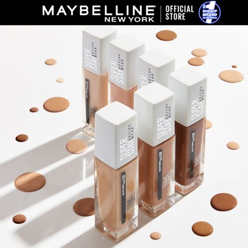 MAYBELLINE SUPERSTAY 30H – FOND DE TEINT MAT LONGUE TENUE ET HAUTE COUVRANTE 30ml /21/30/31