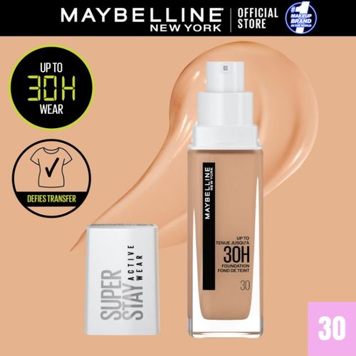 MAYBELLINE SUPERSTAY 30H – FOND DE TEINT MAT LONGUE TENUE ET HAUTE COUVRANTE 30ml /21/30/31