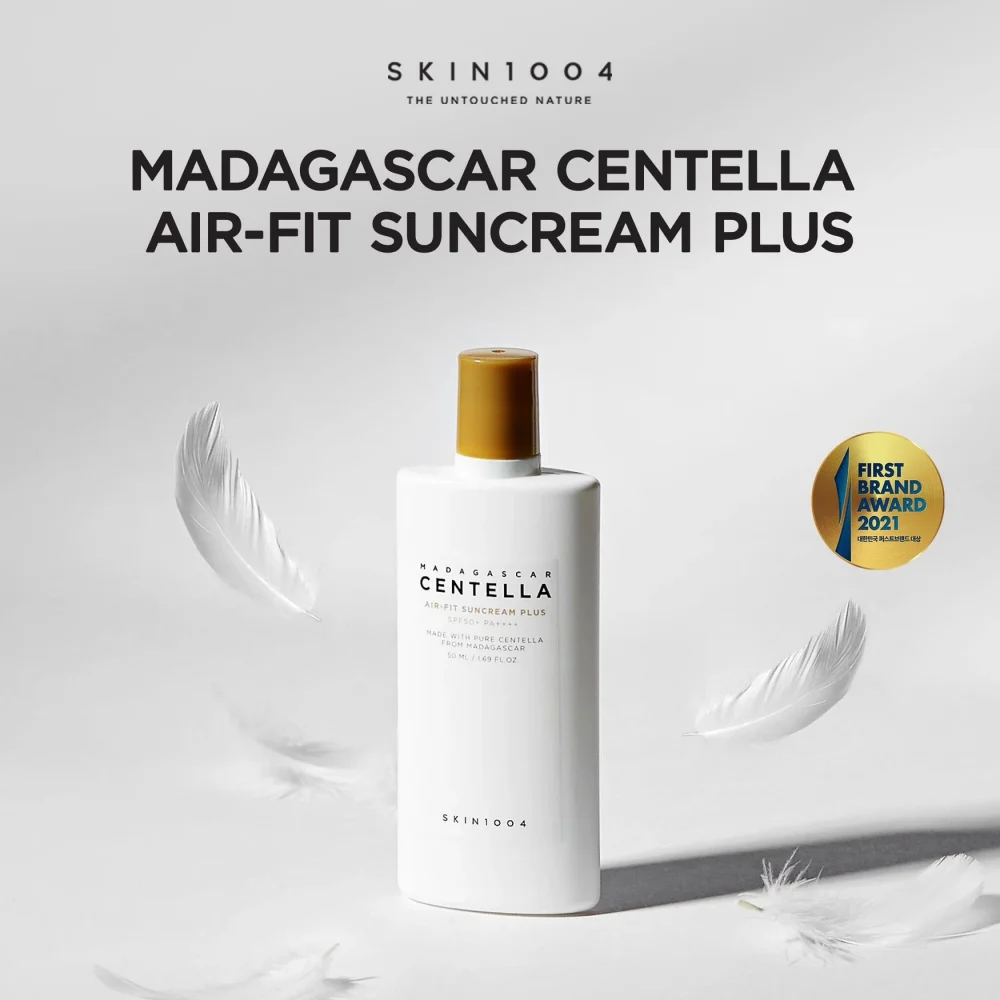 SKIN 1004 MADAGASCAR CENTELLA AIR-FIT SUNCREAM PLUS SPF50+ PA++++ 50ML SKIN 1004 MADAGASCAR CENTELLA AIR-FIT SUNCREAM PLUS SPF50+ PA++++ 50ML