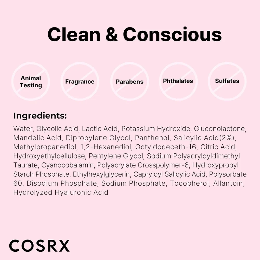 COSRX THE AHA BHA PHA LHA 35 PEEL 30ml