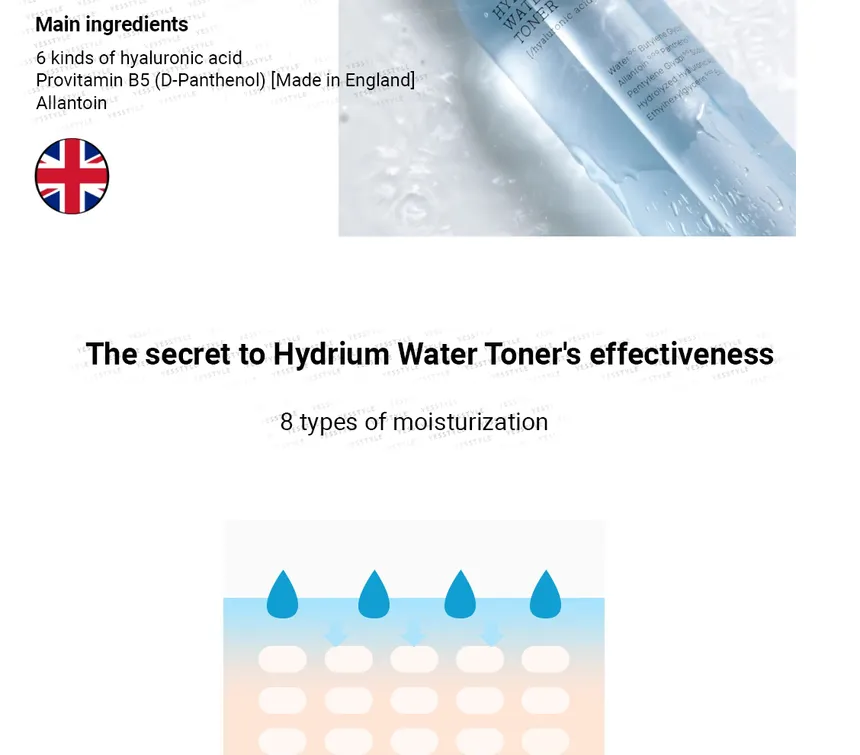 COSRX Hydrium Watery Toner 150ml