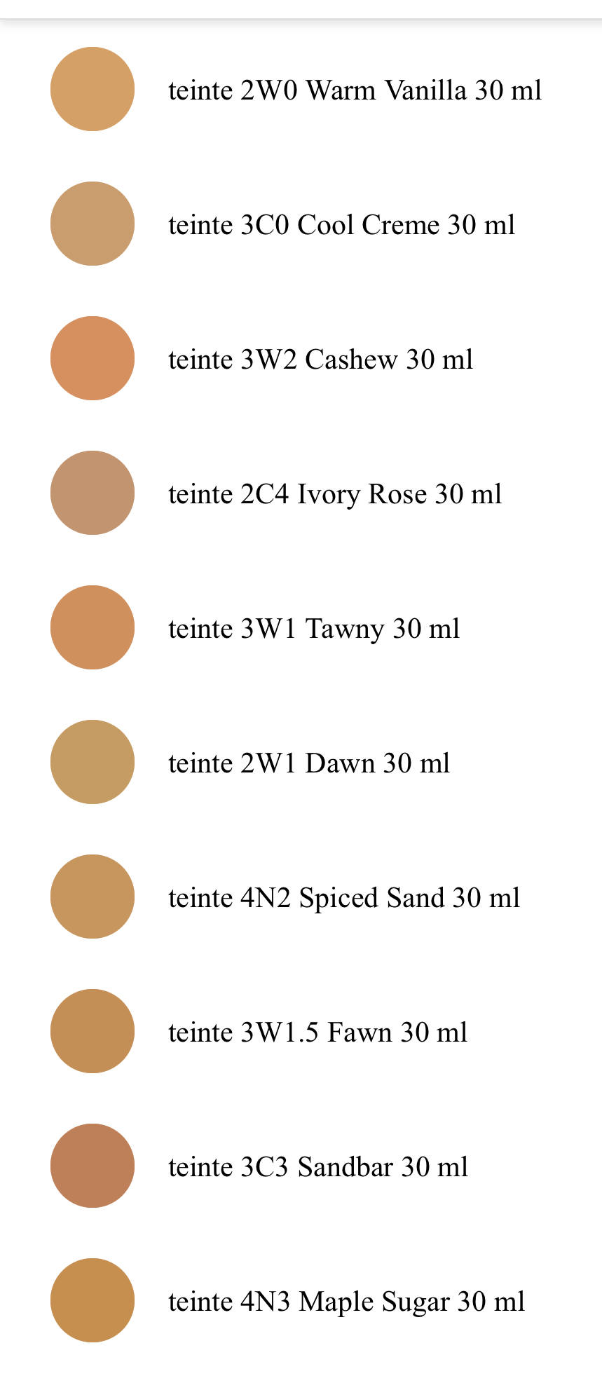 ESTEE LAUDER Double Wear Teint Longue Tenue Intransferable SPF10 Couleur 1N2