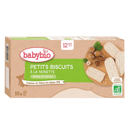 PETITS BISCUITS À LA NOISETTE dès 12 mois PETITS BISCUITS À LA NOISETTE dès 12 mois