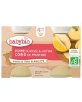 Babybio Petit Pot Pomme de Nouvelle-Aquitaine & Coing de Provence 2x 130g
