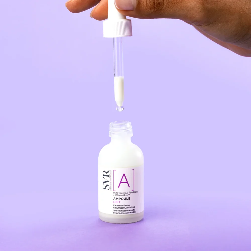 SVR [A] AMPOULE LIFT - Concentré Lissant Resurfaçant Anti-Rides - Visage - Tous Types de Peaux, 30ml