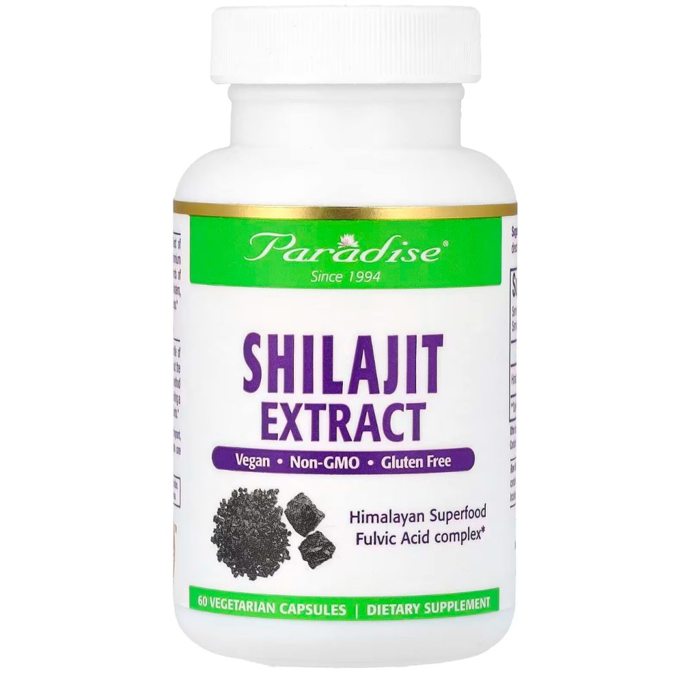 paradise herbs extrait de shilajit 250 mg 60 capsules