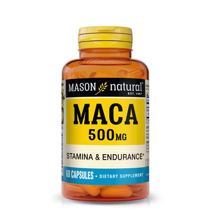 MASON NATURAL MACA 500MG 60 CAPSULES