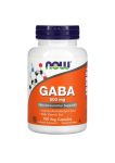 NOW FOODS GABA 500mg 100 veg capsules