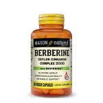 MASON NATURAL BERBERINE CEYLON CINNAMON COMPLEX 2000 60 CAPSULES VEGETALES