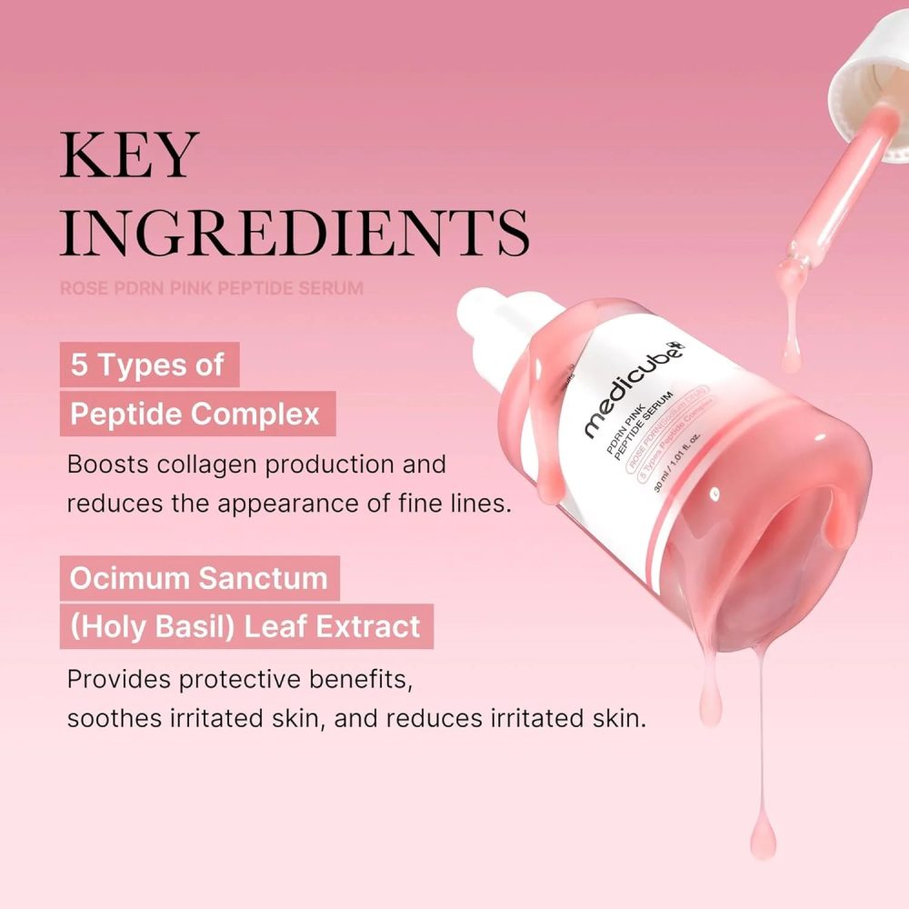 MEDICUBE PDRN PINK PEPTIDE SERUM 30 ML