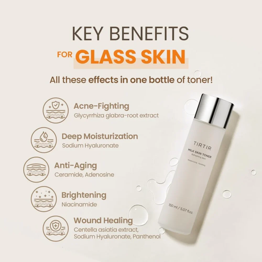 TIRTIR  Milk Skin Toner  150ml