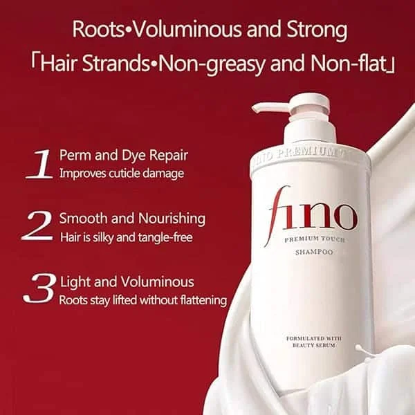 fino Premium Touch Shampoo 550ml + Conditioner 550ml