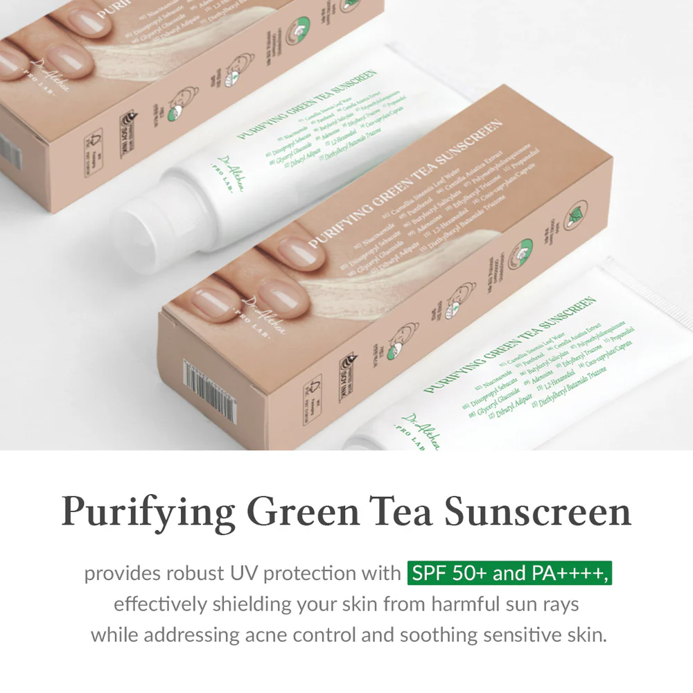 Dr ALTHEA  Purifying Green Tea Sunscreen - 50ml
