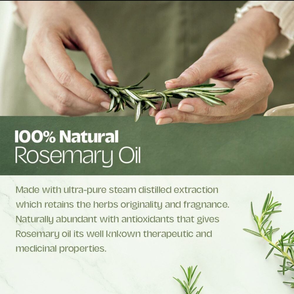 ALMOES  ROSEMARY MINT SCALP & HAIR STRENGTHENING OIL 30ml