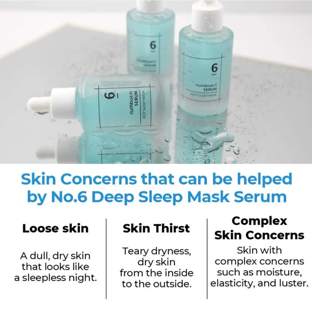 numbuzin 6 DEEP SLEEP MASK SERUM 50ml