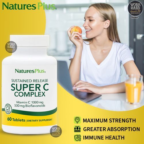 Nature'S Plus Super C Complex   60 comprimés