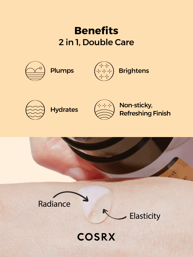 COSRX ADVANCED SNAIL RADIANCE DUAL ESSENCE 80 ML COSRX ADVANCED SNAIL RADIANCE DUAL ESSENCE 80 ML