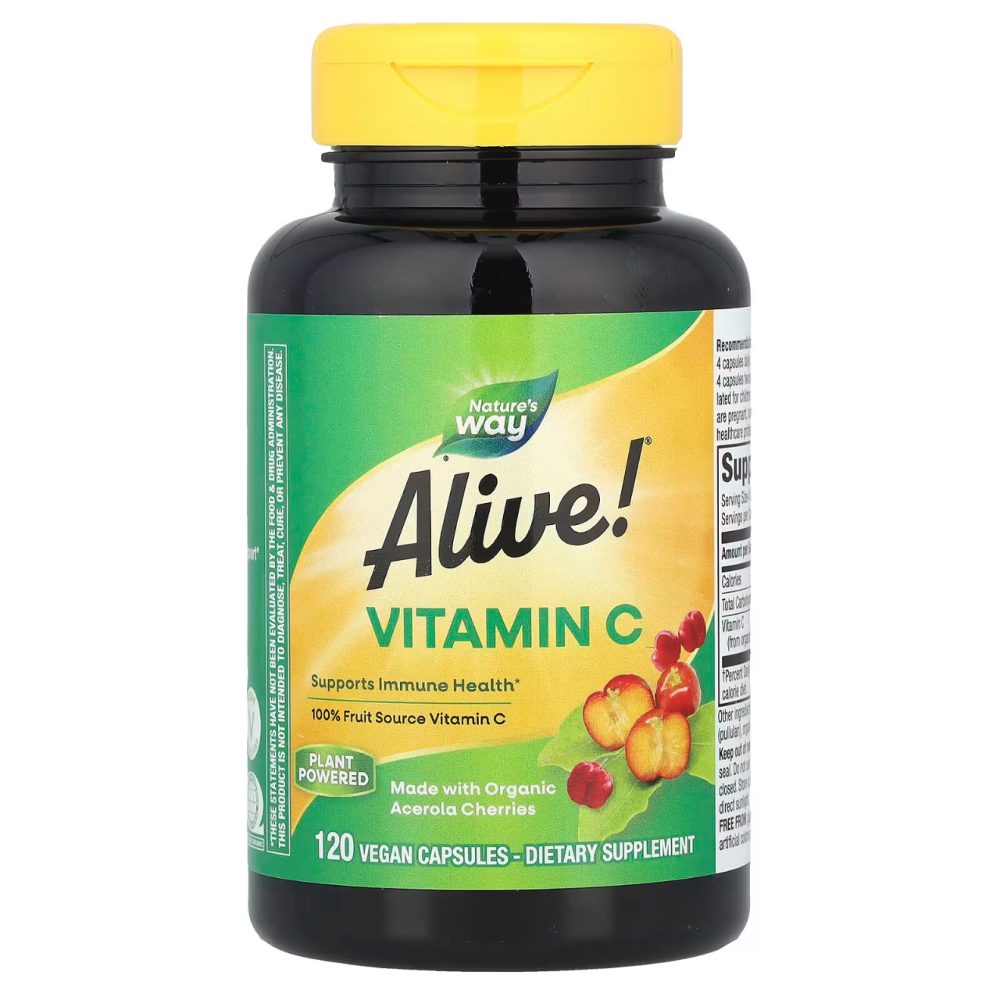 Nature’s Way Alive Vitamine C 500 mg 120 capsules