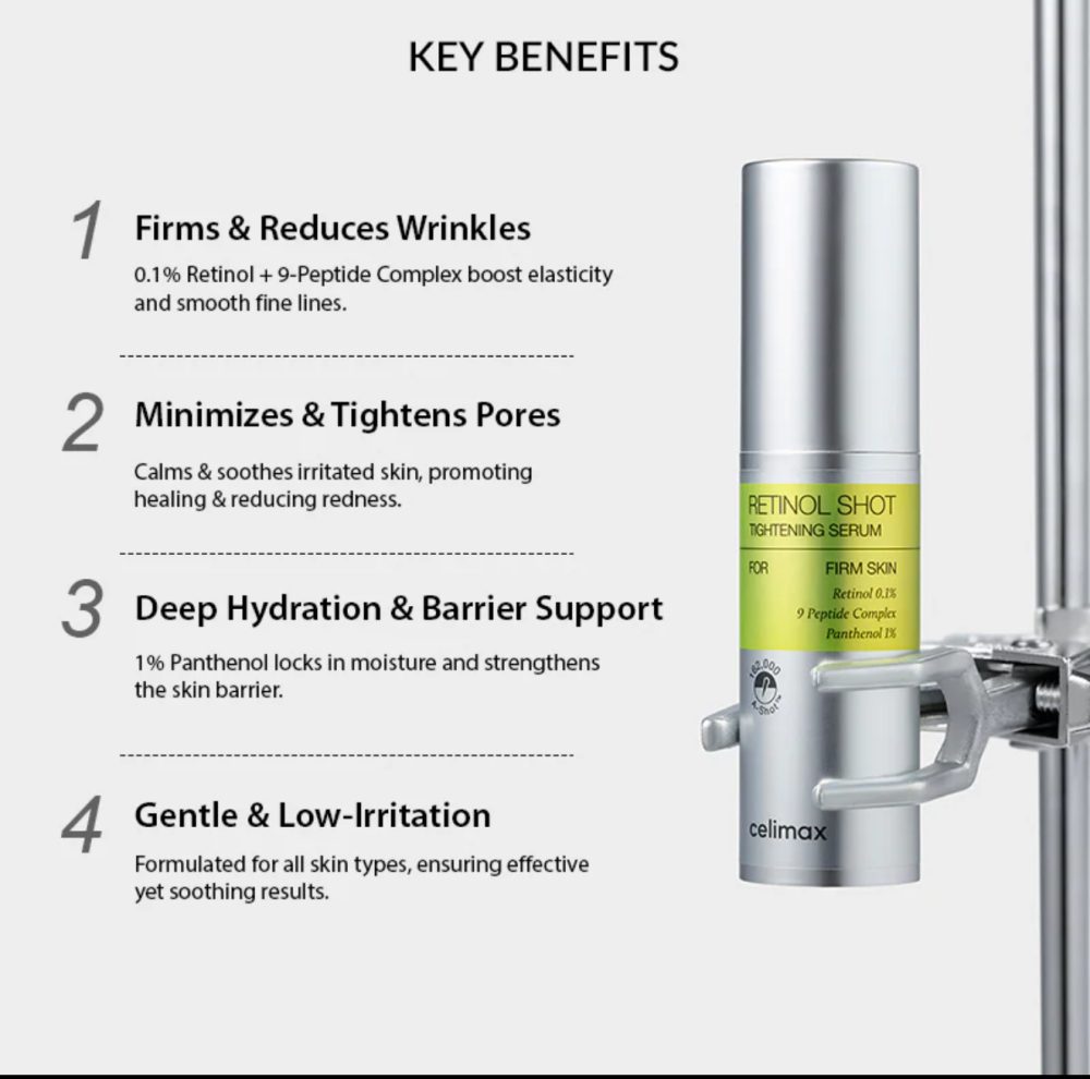 CELIMAX | RETINOL SHOT TIGHTENING SERUM 30ml
