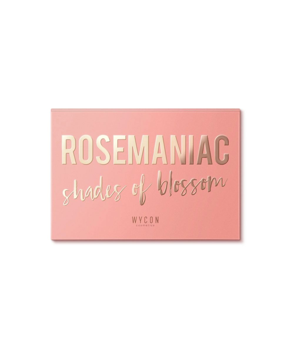 ROSEMANIAC SHADE OF BLOSSOM Palette composée de 15 ombres à paupières aux textures particulières