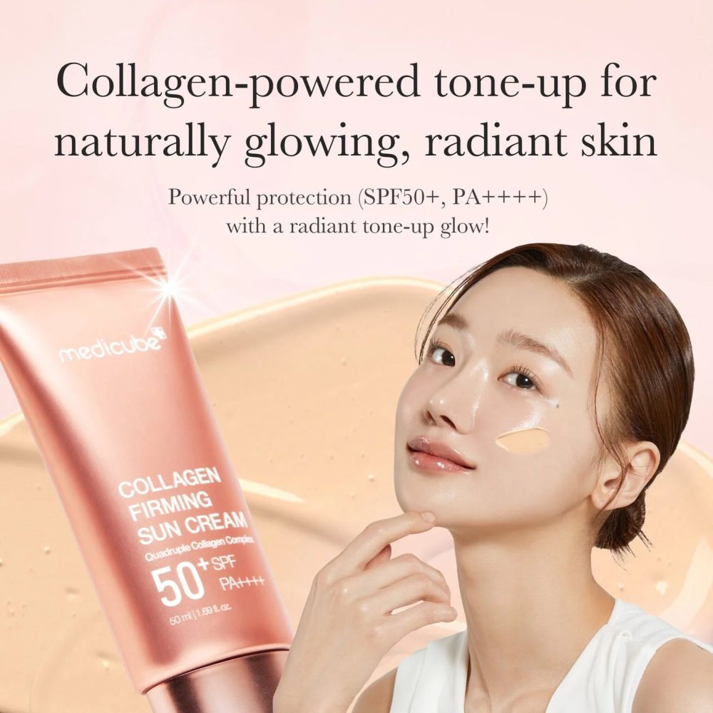 MEDICUBE COLLAGEN FIRMING SUN CREAM SPF 50 + 50ML MEDICUBE COLLAGEN FIRMING SUN CREAM SPF 50 + 50ML